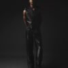 SLEEVELESS LIQUID SILK SUIT